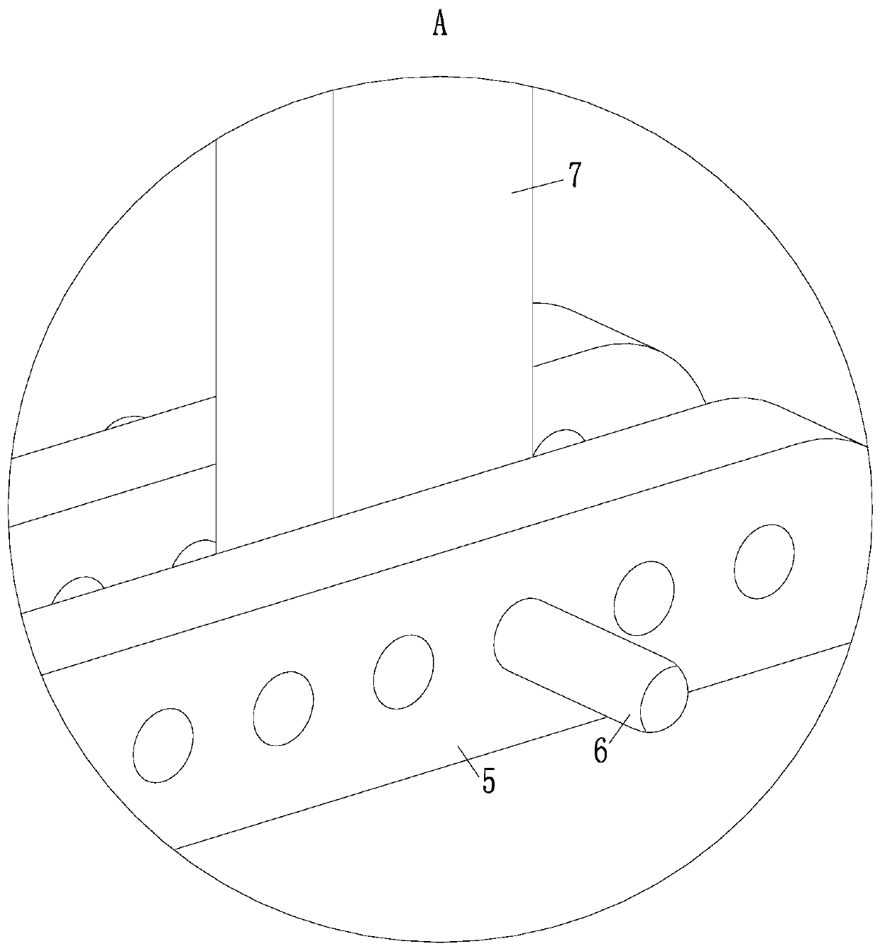 Automobile stamping part testing fixture