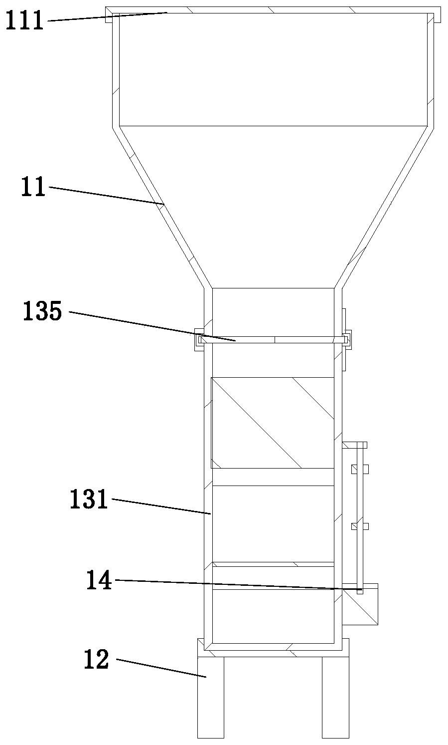 Water removing device for production of chrysanthemum scented tea