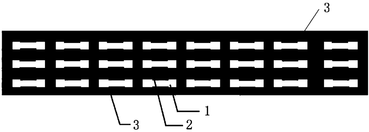 Planar microstrip transmission array antenna