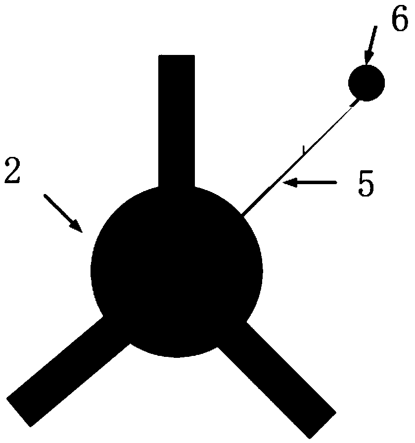 Planar microstrip transmission array antenna