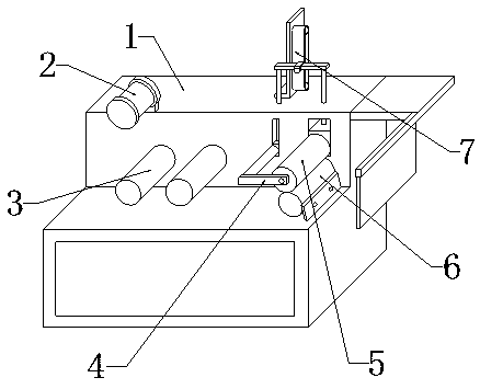 Strip guiding machine for textile processing