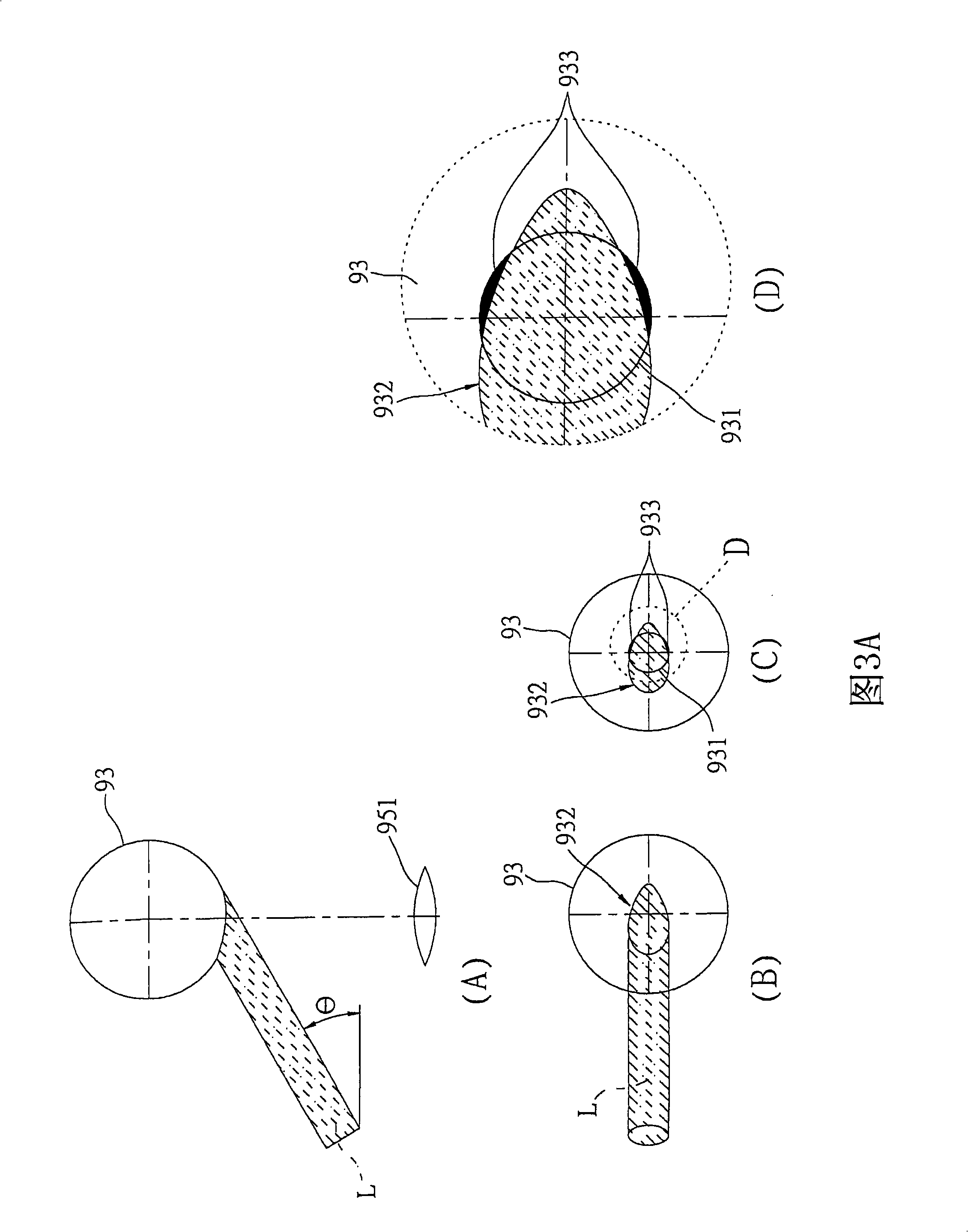 Optical multipurpose image detecting structure