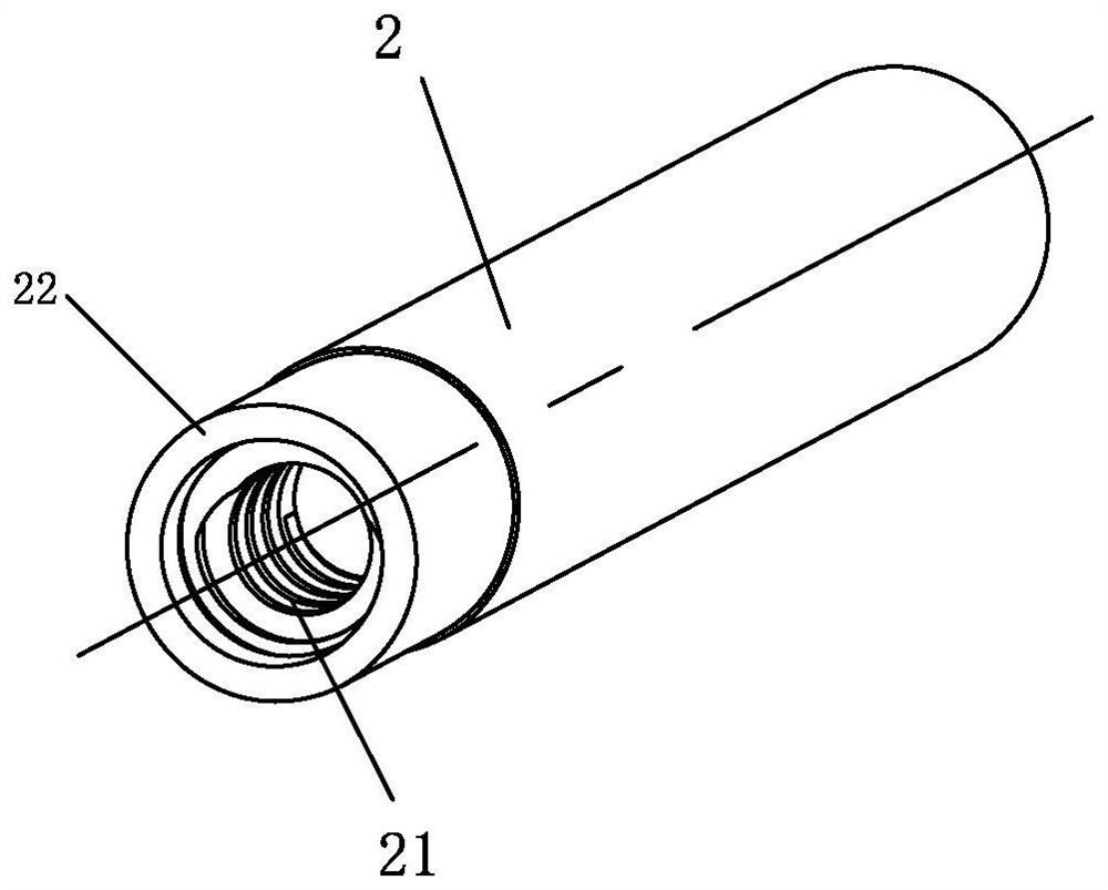 A head-exchangeable rotary cutter