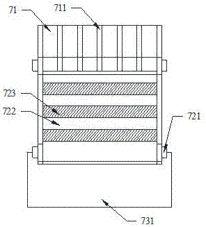 Chip removal device for carving machine