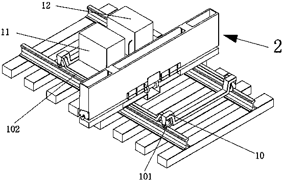 Mechanization sleeper replacement device