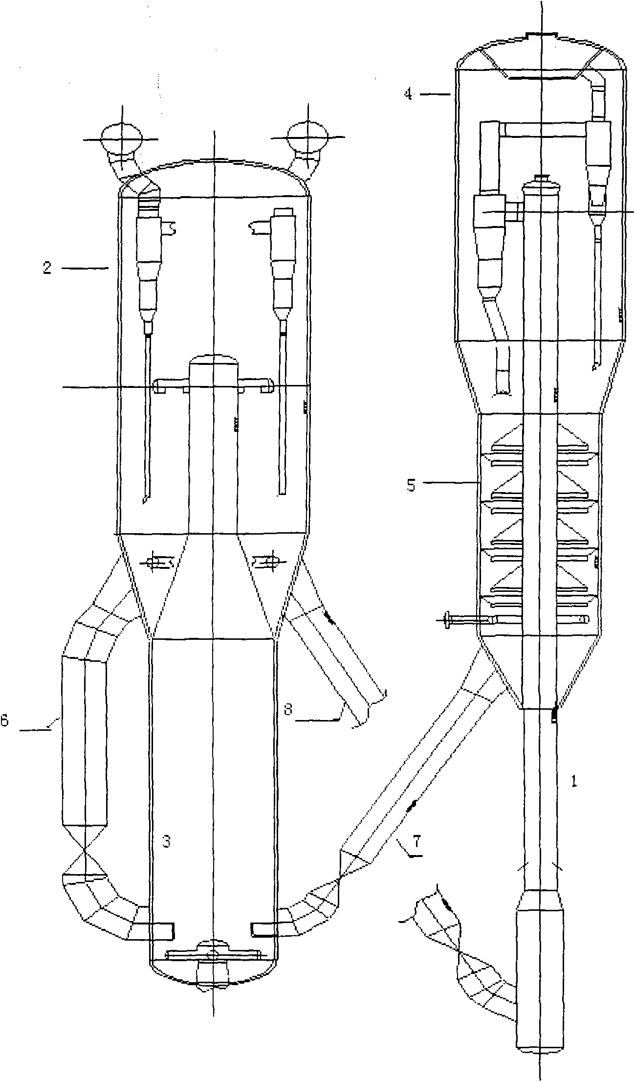 Technology device and method for preparing propylene by dehydrogenating propane or propane-enriched low carbon hydrocarbon