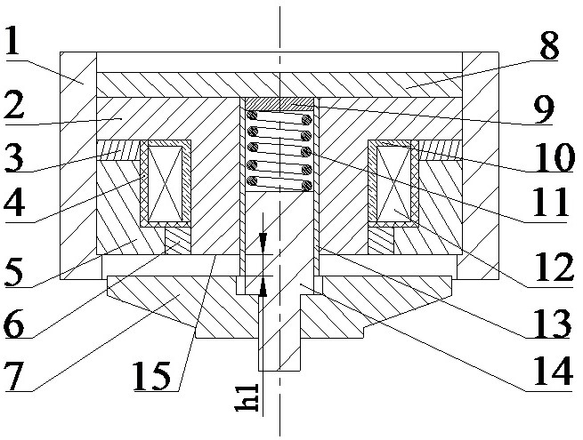 A series-parallel permanent magnet and electromagnetic hybrid excitation high-speed electromagnetic actuator with vibration reduction