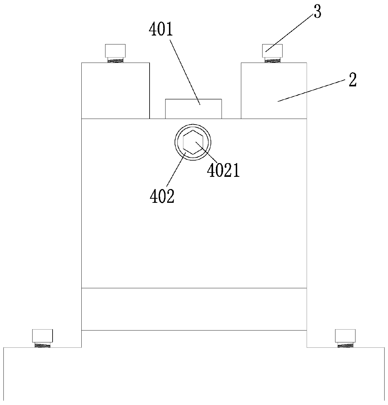 Improved multifunctional movable saddle clamping device