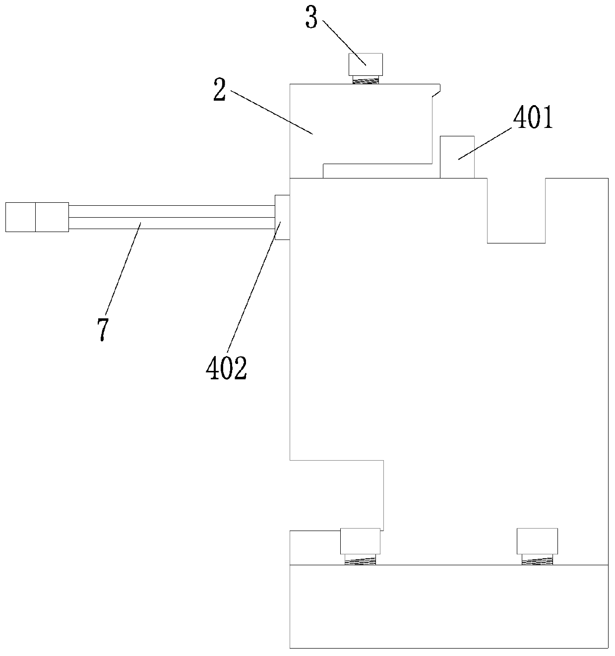 Improved multifunctional movable saddle clamping device