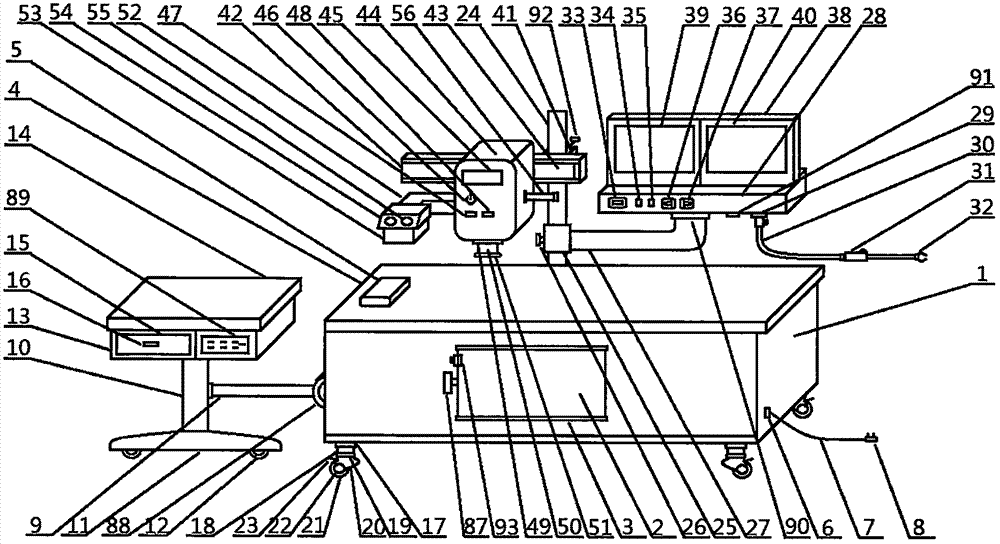 Image Interventional Monitoring Surgical Treatment Device