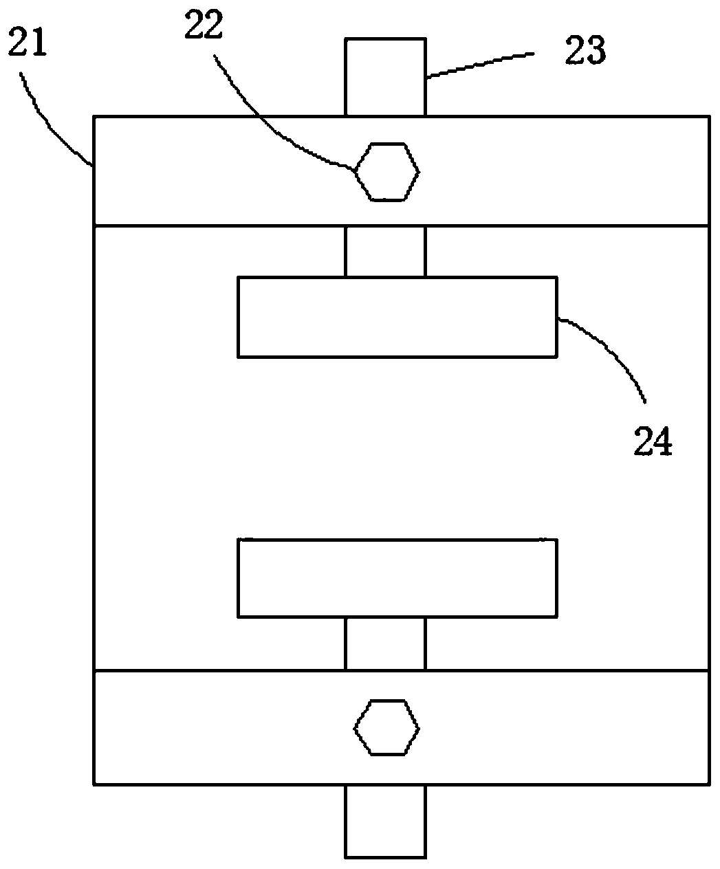 Polishing device for processing electrically operated tricycle