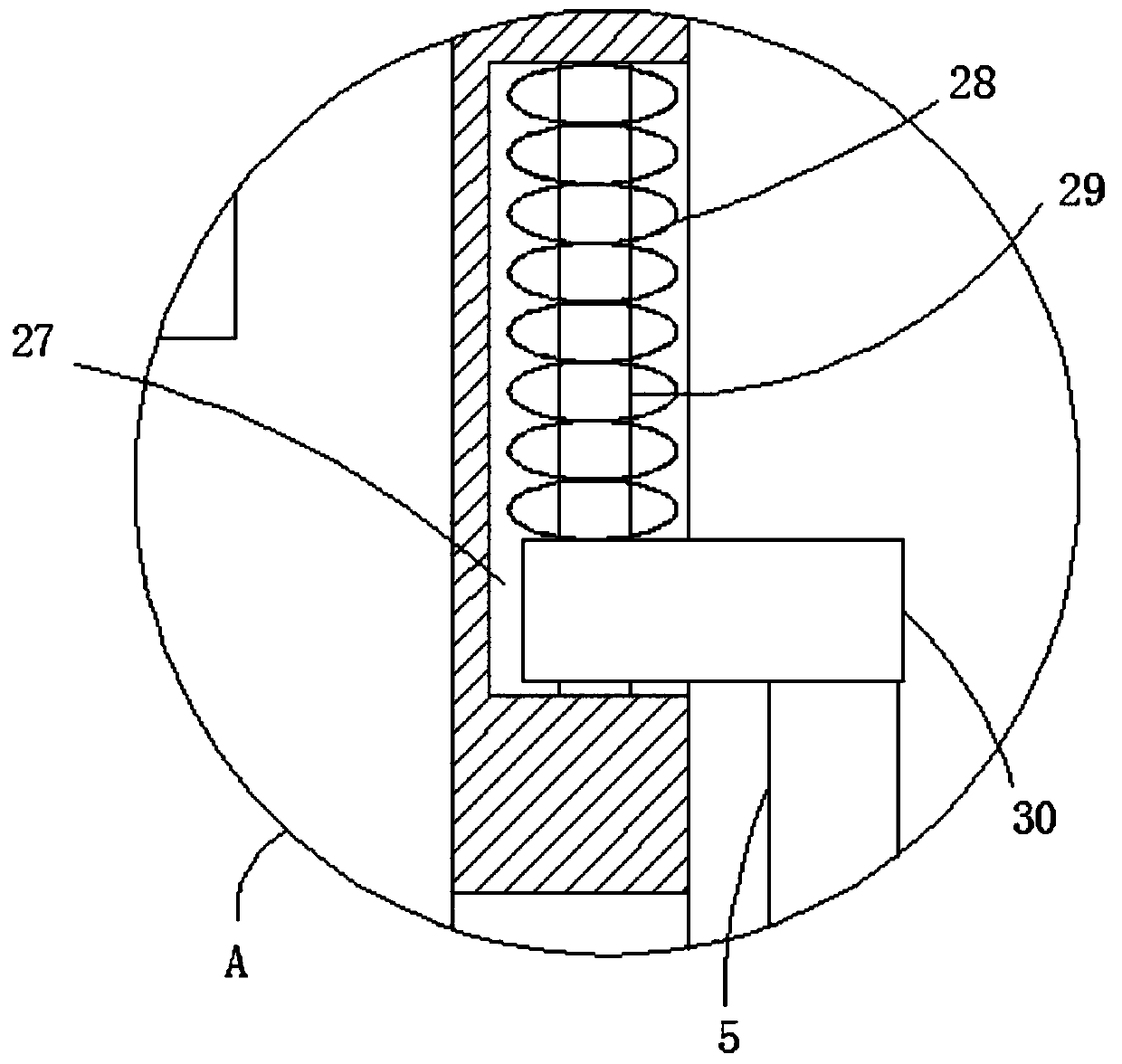 Polishing device for processing electrically operated tricycle