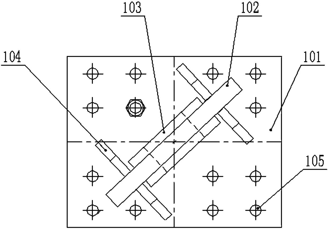 Steel truss girder unit lifting method used in lifting mode of single lifting point