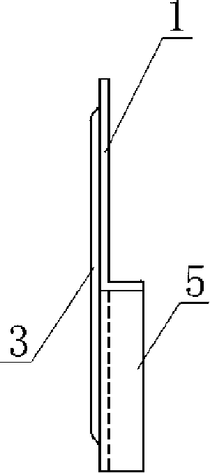 Stamping formed metal connection board and girders