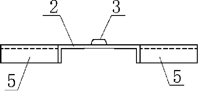 Stamping formed metal connection board and girders