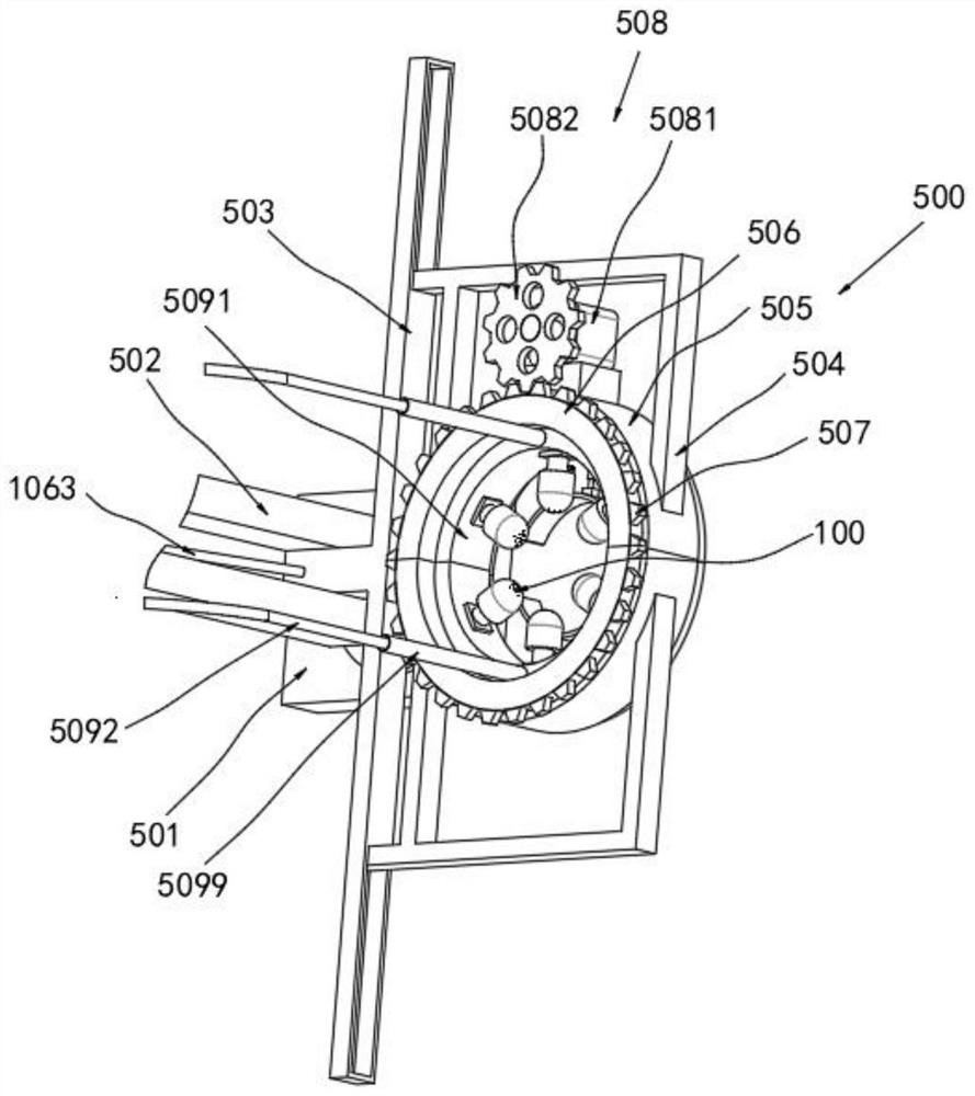 Maintenance device for landscaping engineering