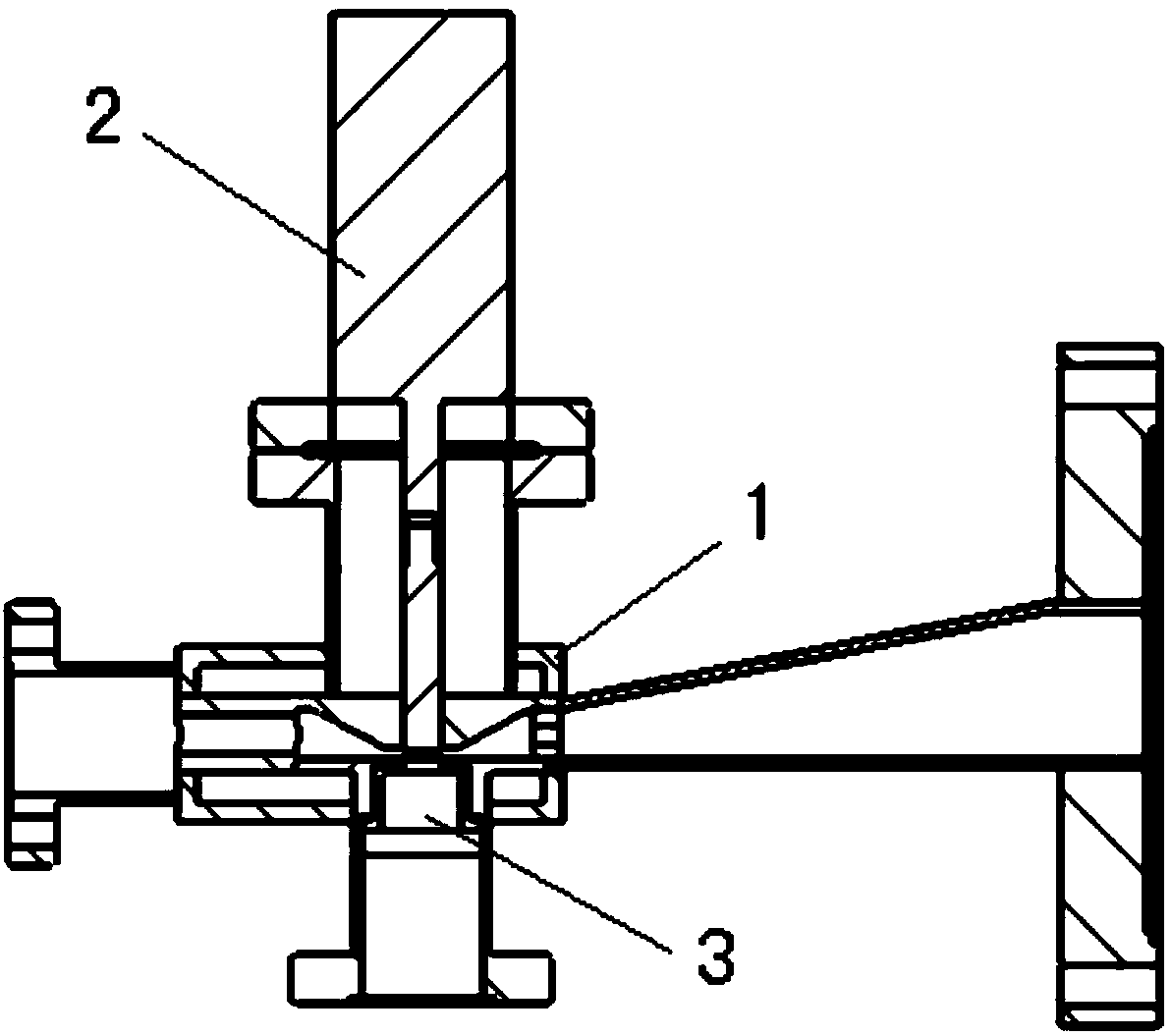 Self-current-stabilizing micropulse electronic gun based on secondary electron multiplying