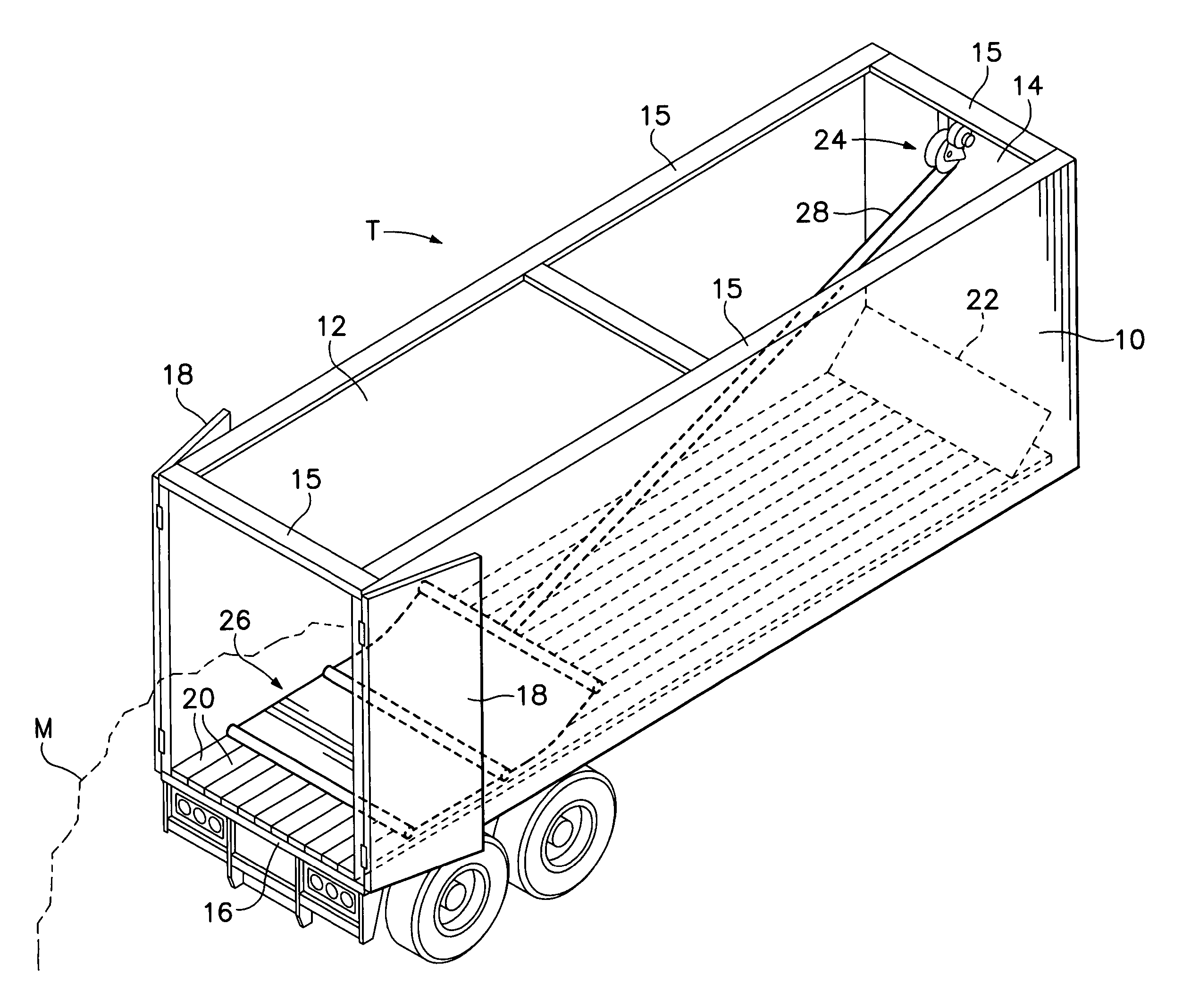 Cleanout cover system for unloading particulate material from reciprocating floor assemblies