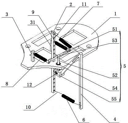 A Leg Connection Structure for Biomimetic Insect Robots