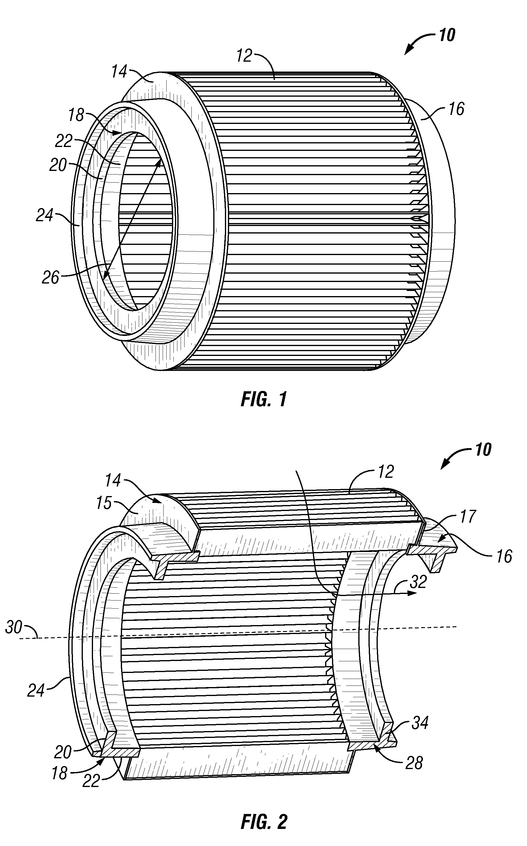 Filter and system for improved sealing on a vacuum cleaner