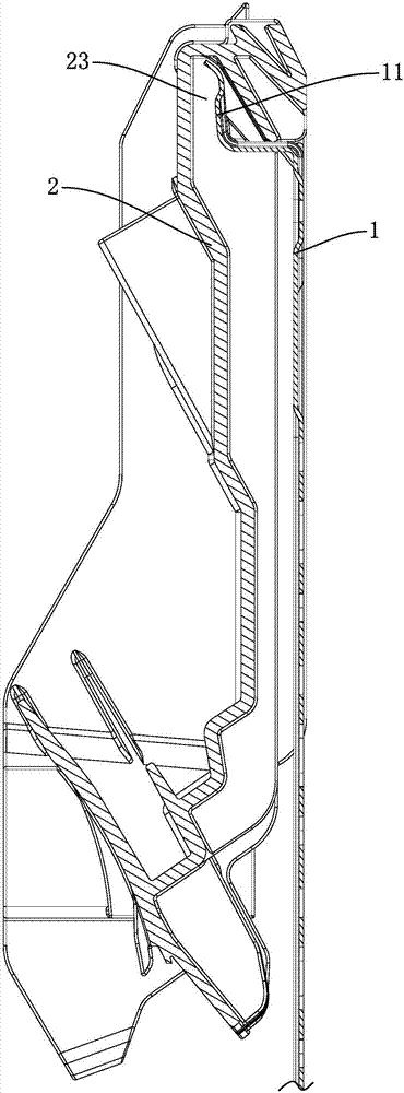 Supporting structure of base for air conditioner and air conditioner