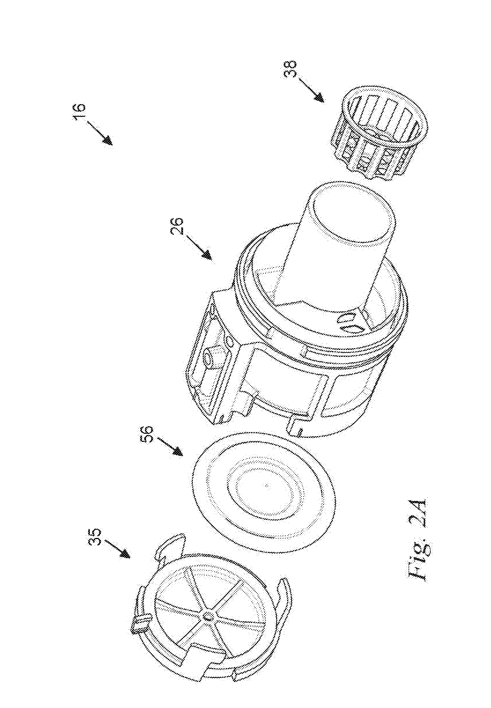 Flow sensor for ventilator