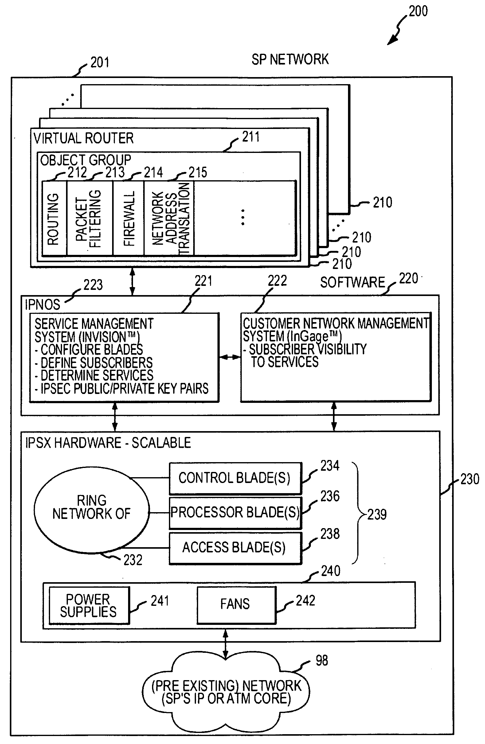 System and method for delivering security services