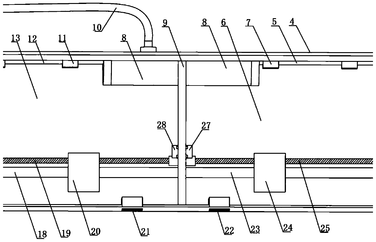 Cutting-type unmanned under-ice icebreaking submersible vehicle