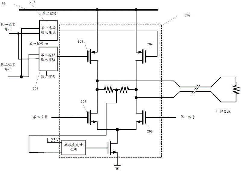 Low-voltage differential signaling transmitter