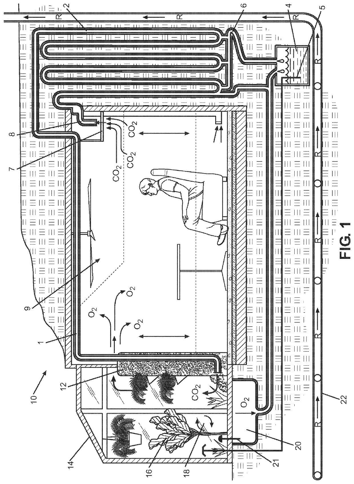 Living atmosphere control system