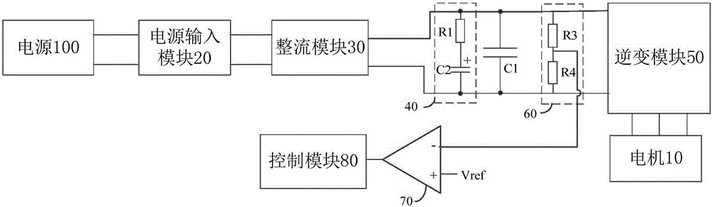 Power supply circuit for inverter power sources and home appliance with same