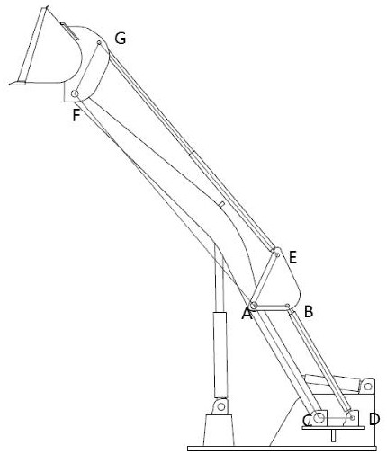 Angle-adjustable translational lifting machine