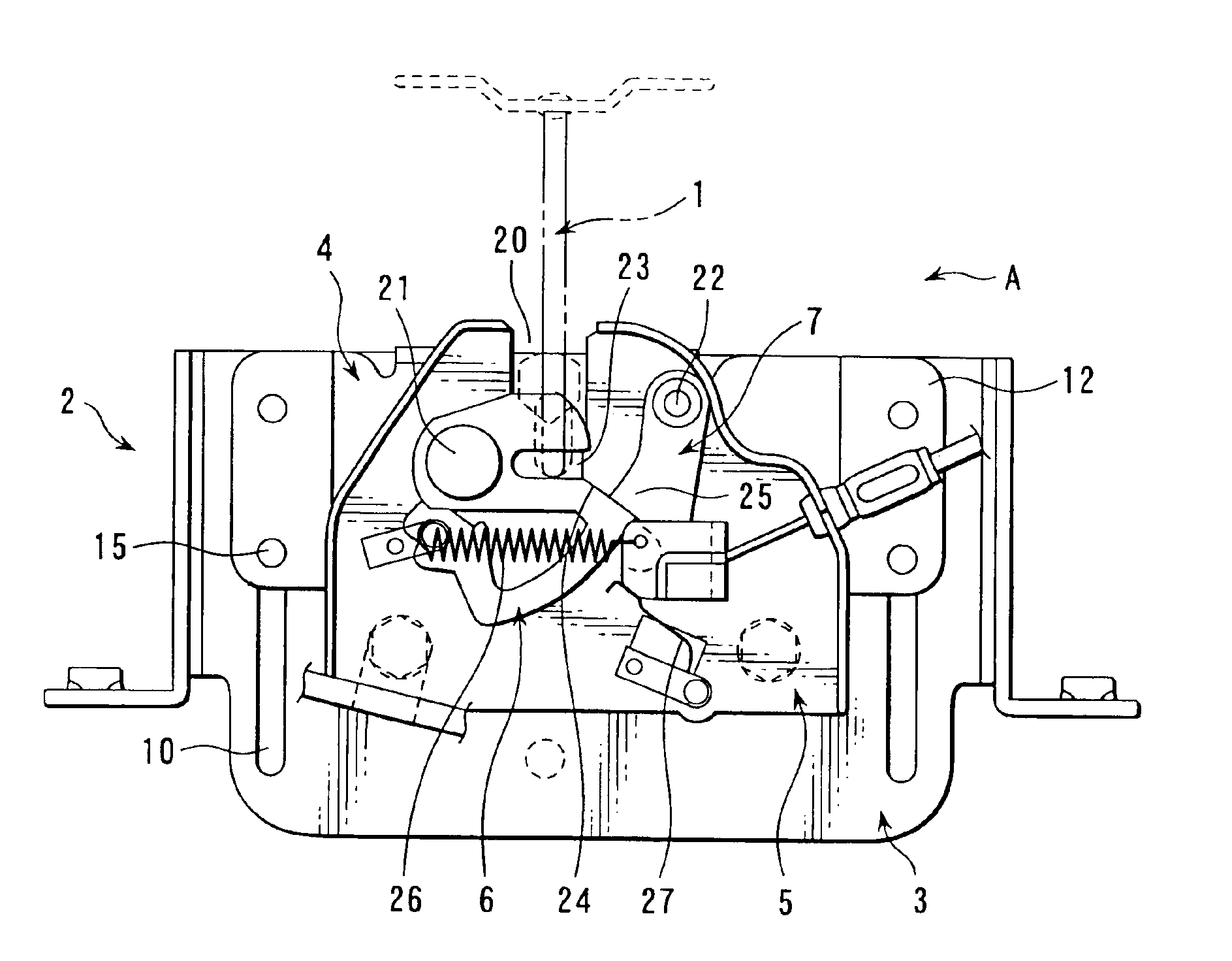 Retractable roof fixing apparatus