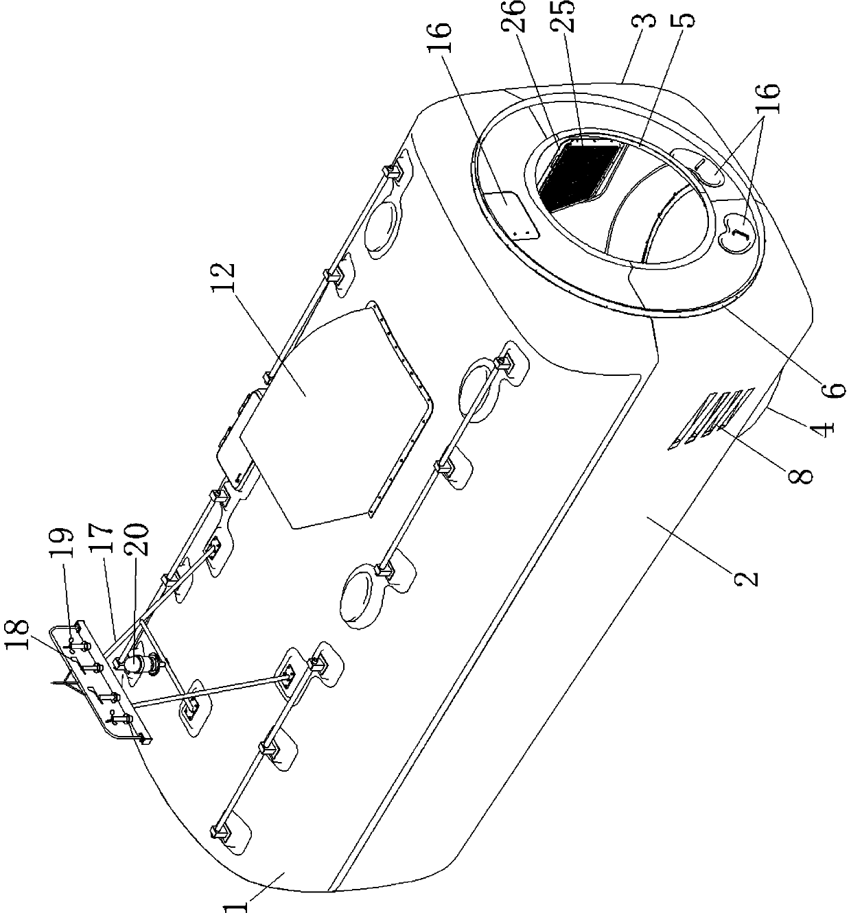 Nacelle cover of wind turbine and processing method thereof