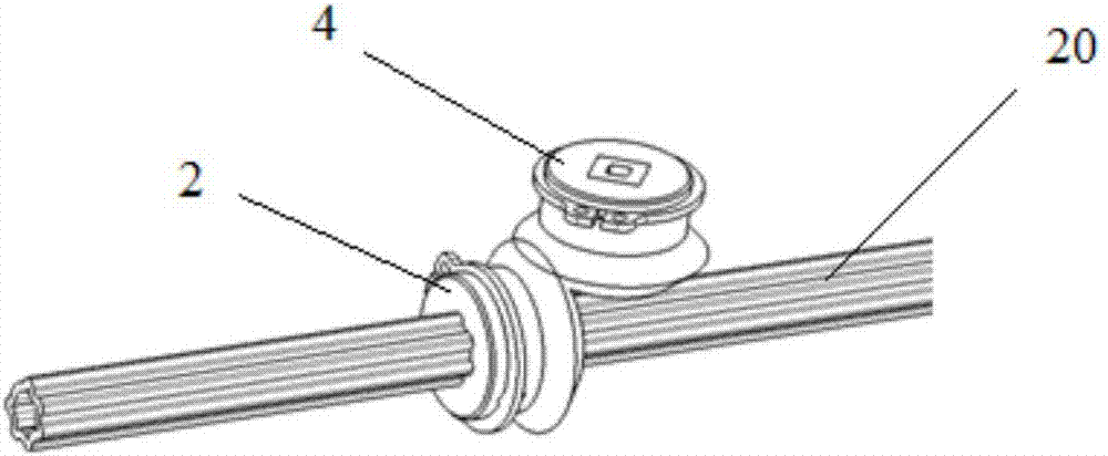 A self-balancing table assembly