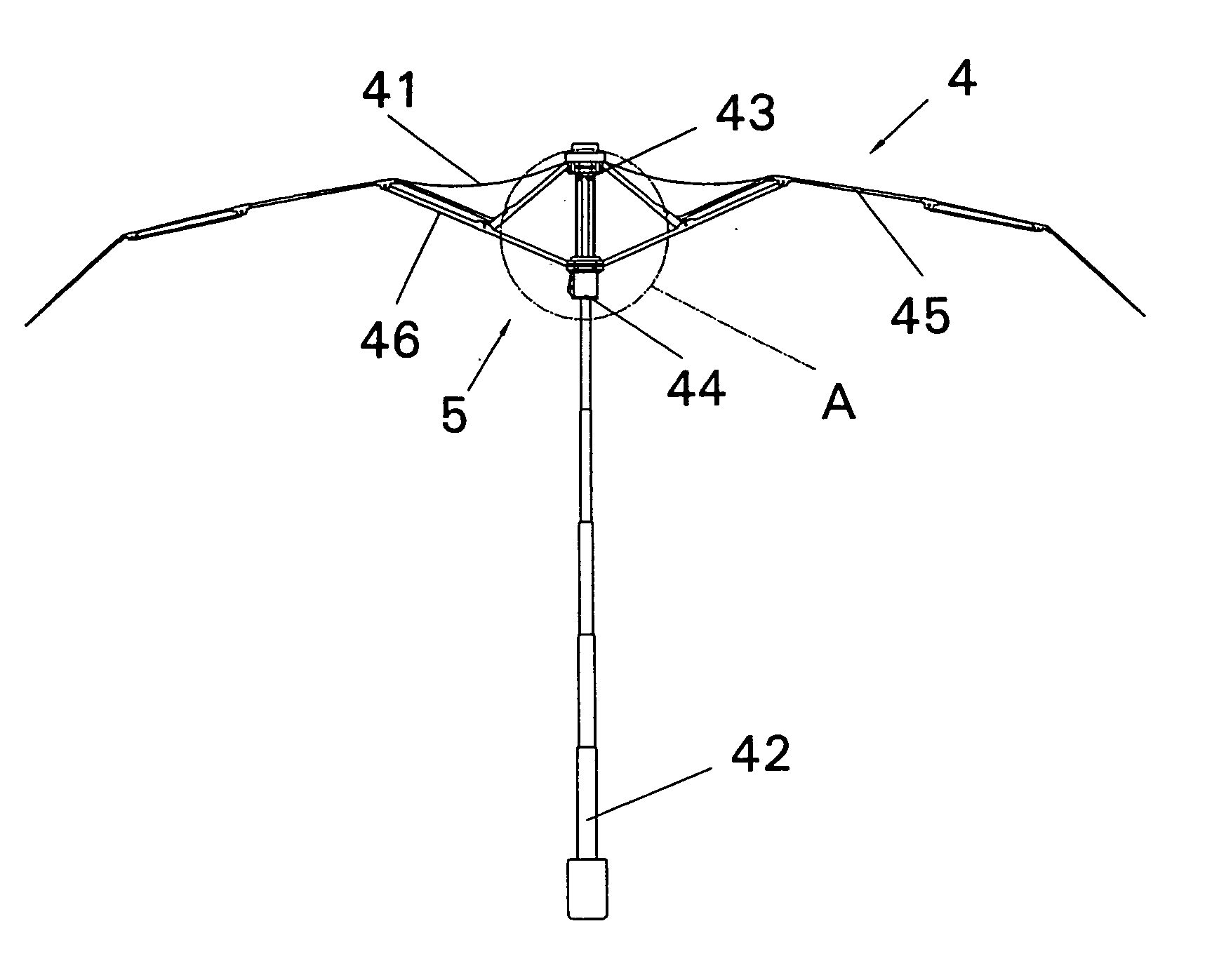 Umbrella structure