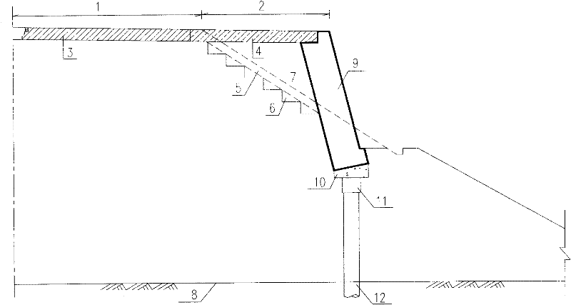 High fill subgrade connection method