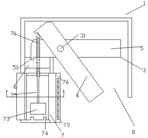 Circuit board control cabinet with cooling water pipe