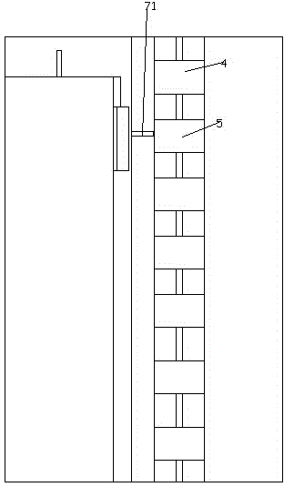 Circuit board control cabinet with cooling water pipe