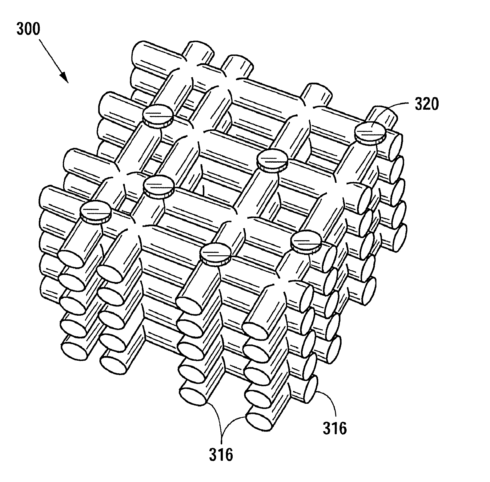 Self-aligned tunable metamaterials