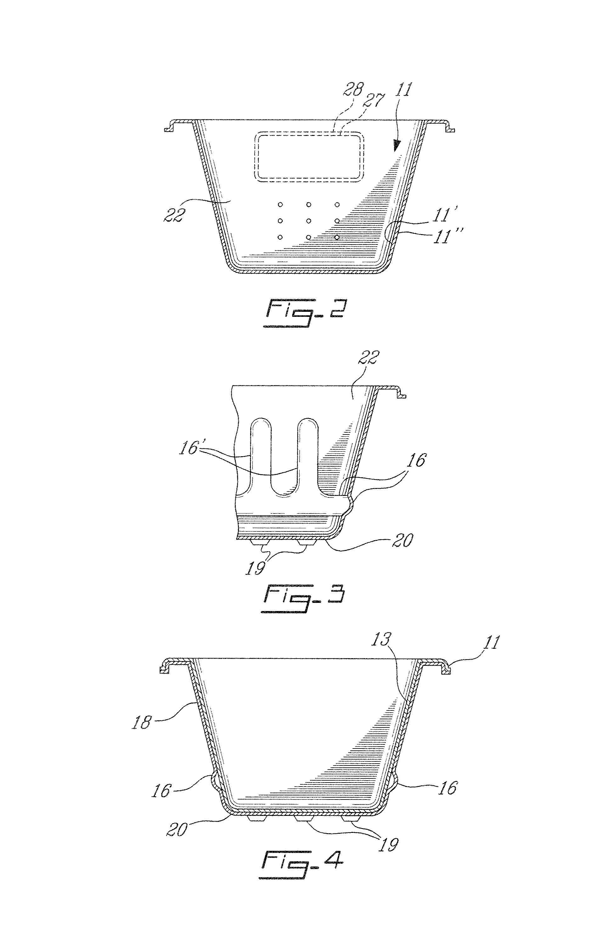 Bathtub formed of interconnected shells and method of delivering bathtubs