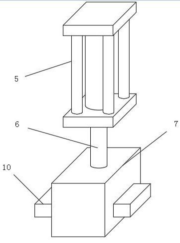 Automobile machining die assembly