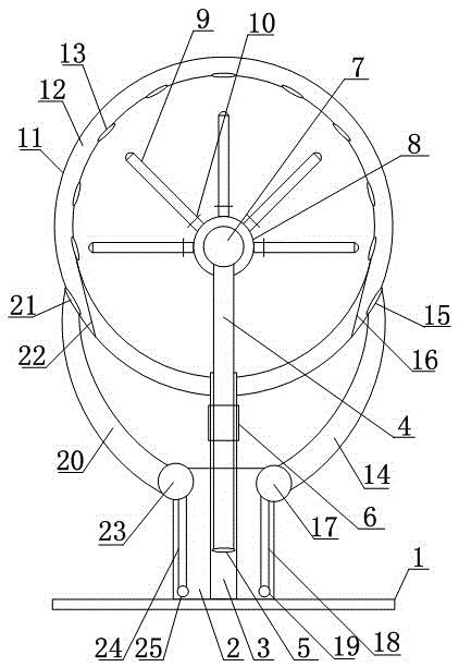 An electric bicycle handlebar thermochromic layer spraying device