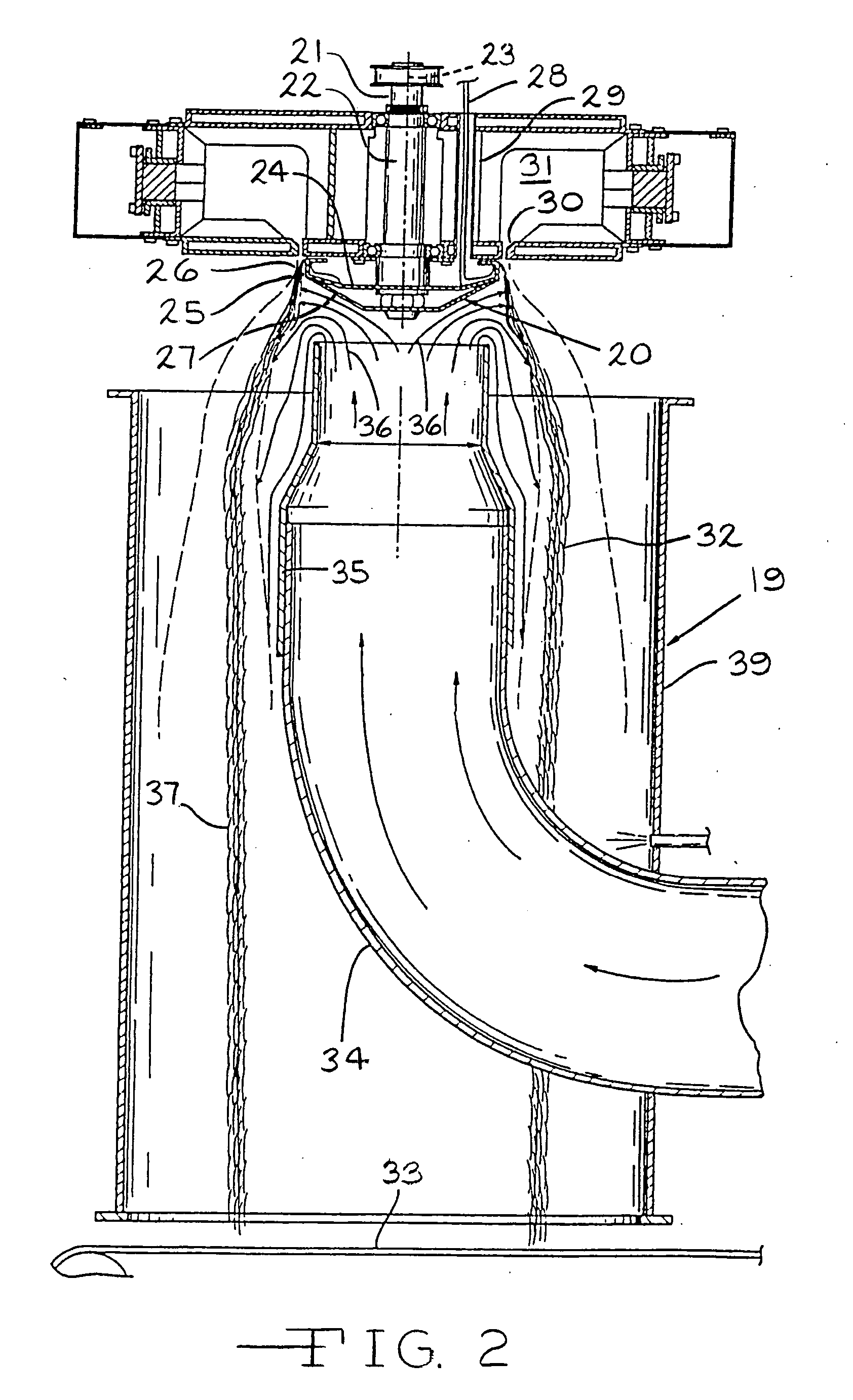 Mat of glass and other fibers and method for producing such mat