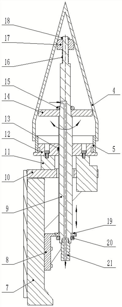 A device for coaxial assembly and measurement of rotary parts