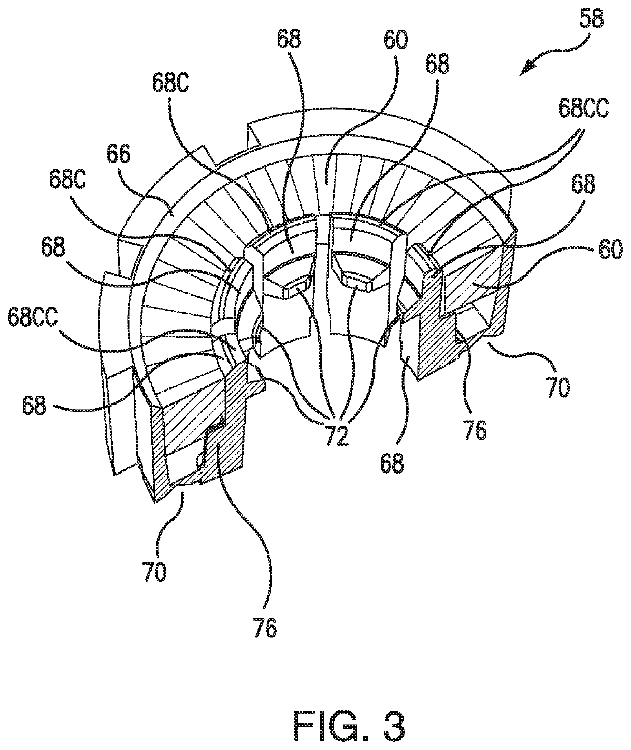 Bobbin for automatic inflator