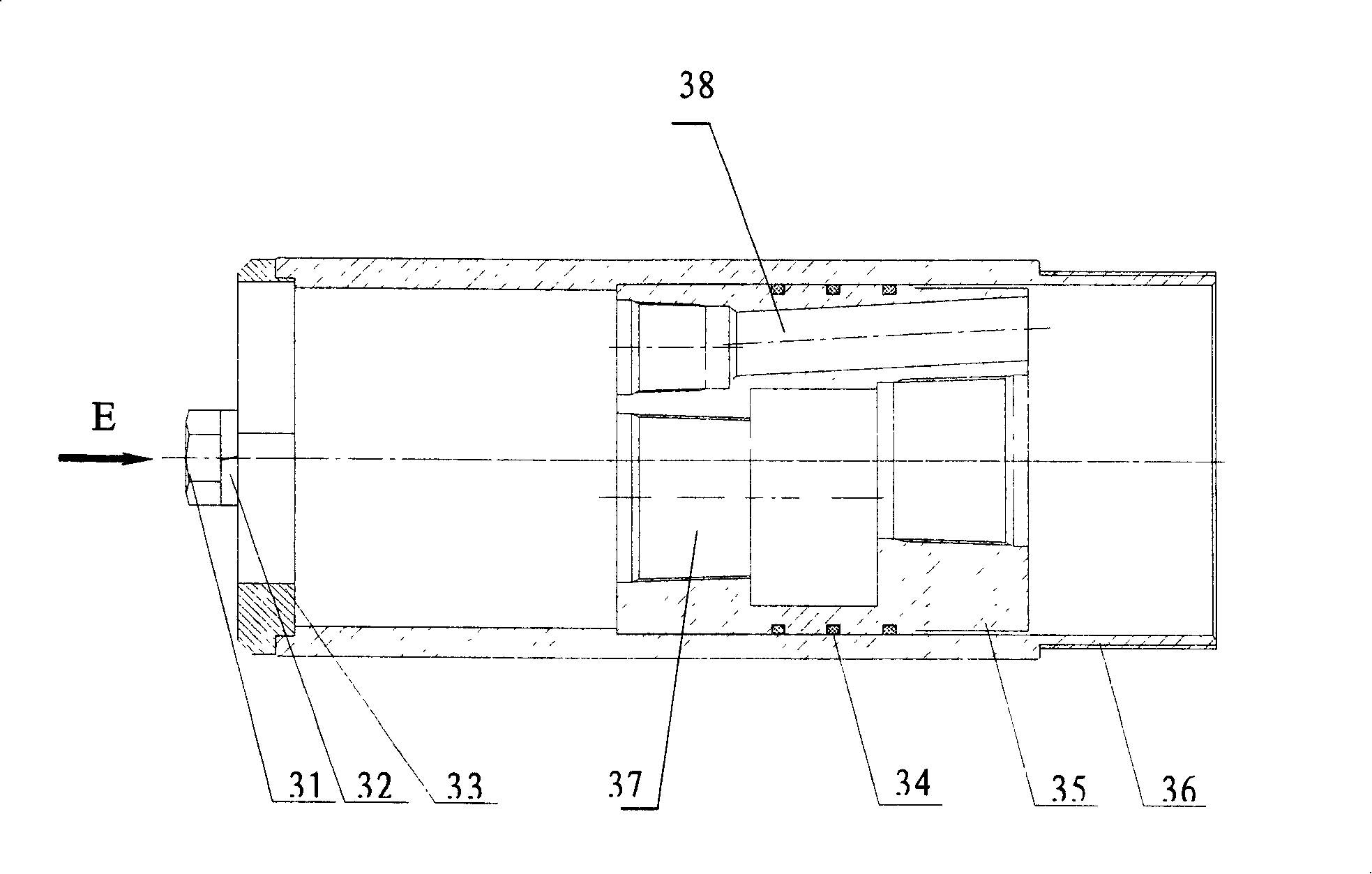 Single pipe co-well oil-pumping and water-injecting technological system