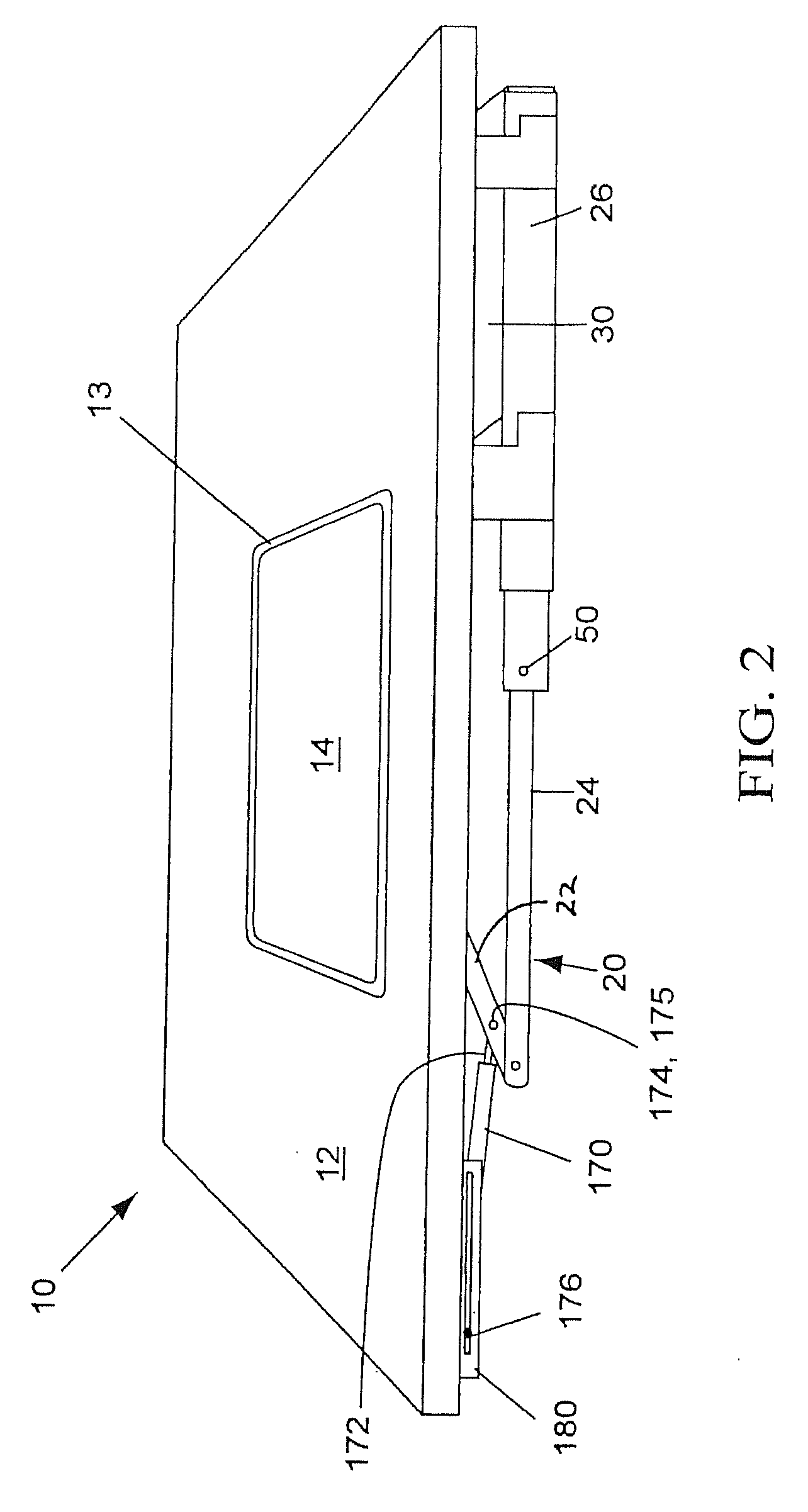 Integrated flat panel workstation system