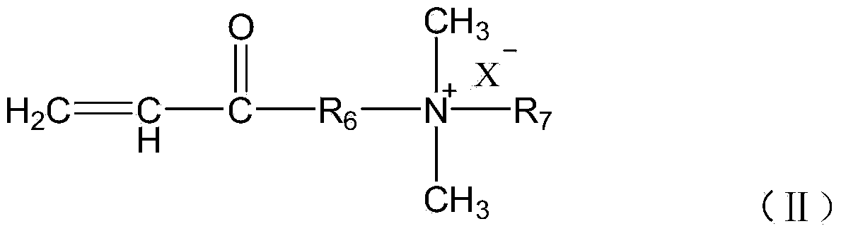 Heat-resistant salt-tolerant water-soluble amphiphilic polymer composite thick oil viscosity reducer