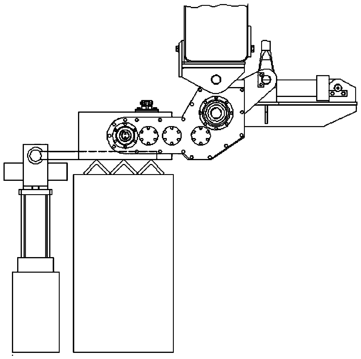 A new type of steel pressing device